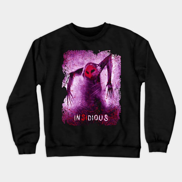 Ian Insidious Unleashed Treading The Abyss Crewneck Sweatshirt by Crazy Frog GREEN